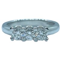 Anello Giorgio Visconti Donna in Oro bianco Diamante 0.72 Ct AB12348D - AB12348D-13